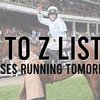 horses to bet on tomorrow